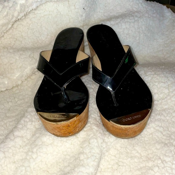 Jimmy choo patent leather wedge - Picture 2 of 2